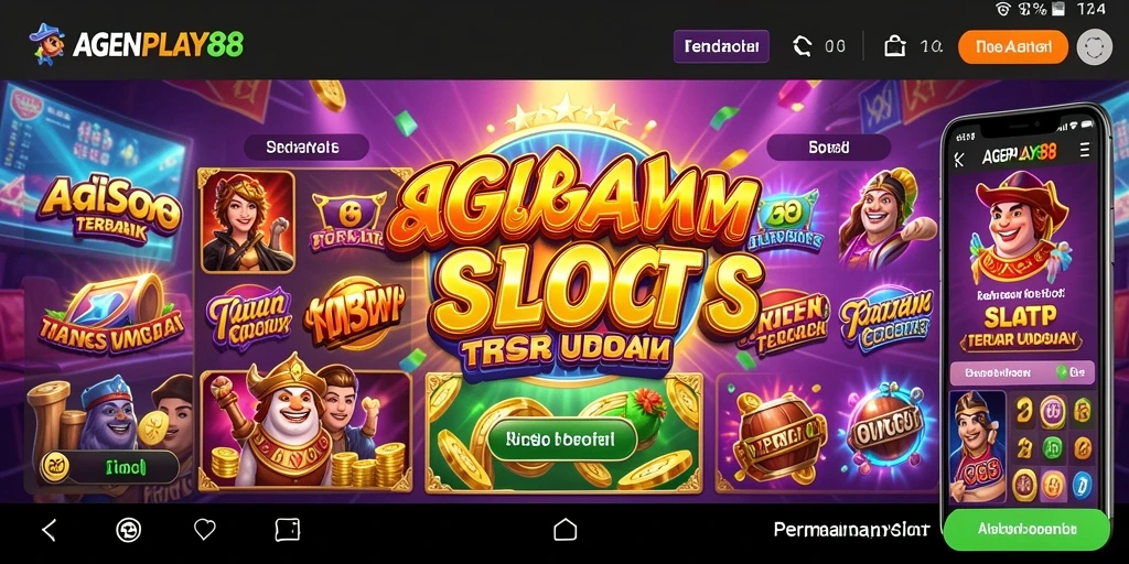 Tangkapan layar AGENPLAY88 menampilkan gameplay seru dari permainan Slot.