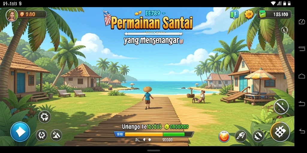 Tampilan gameplay EE789 yang mengasyikkan dan penuh warna.