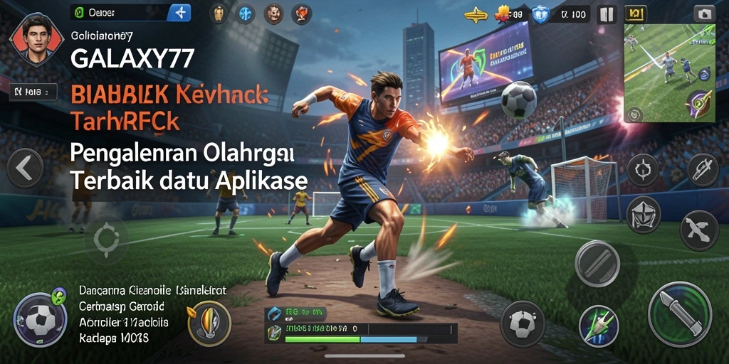Tampilan gameplay menarik dari GALAXY77 yang menyajikan taruhan olahraga.