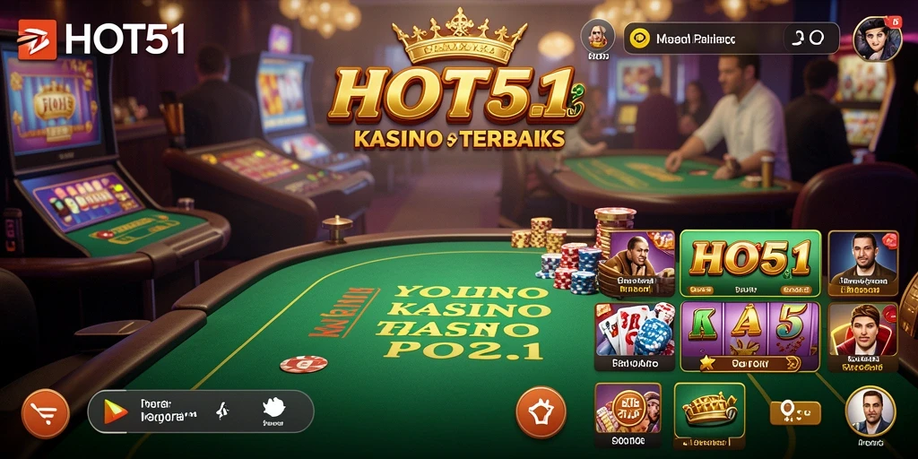 Tampilan gameplay menarik dan efek suara realistis di HOT51.