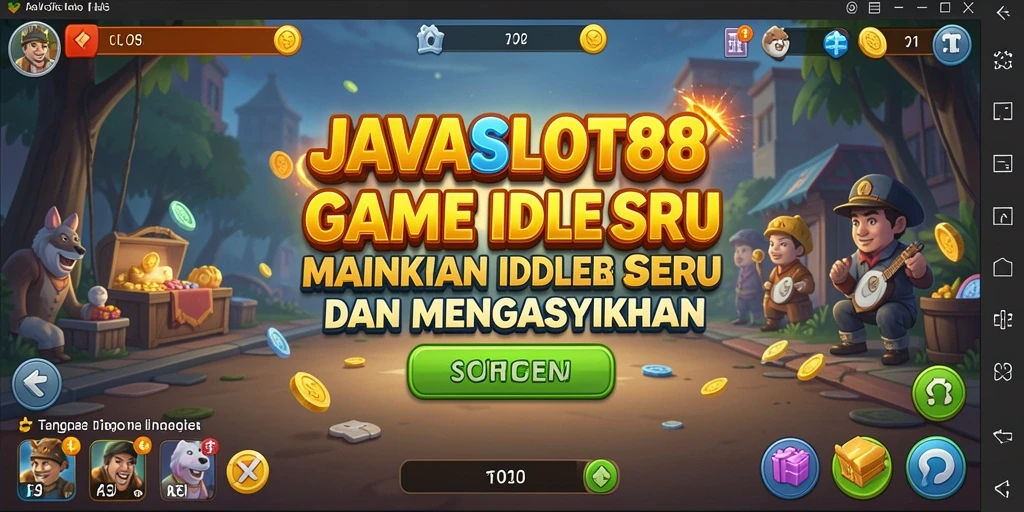 Screenshot gameplay JAVASLOT88 menunjukkan pengalaman Idle yang seru.