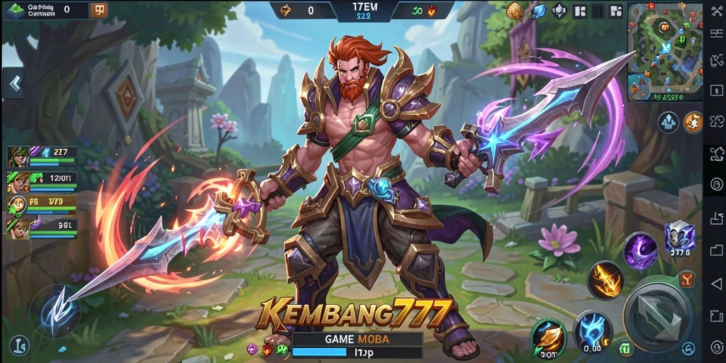 Tampilan action-packed dari pertempuran di KEMBANG777