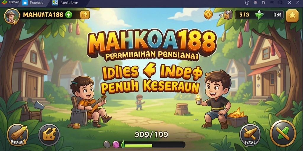 Tampilan gameplay MAHKOTA188 yang seru dan menawan.