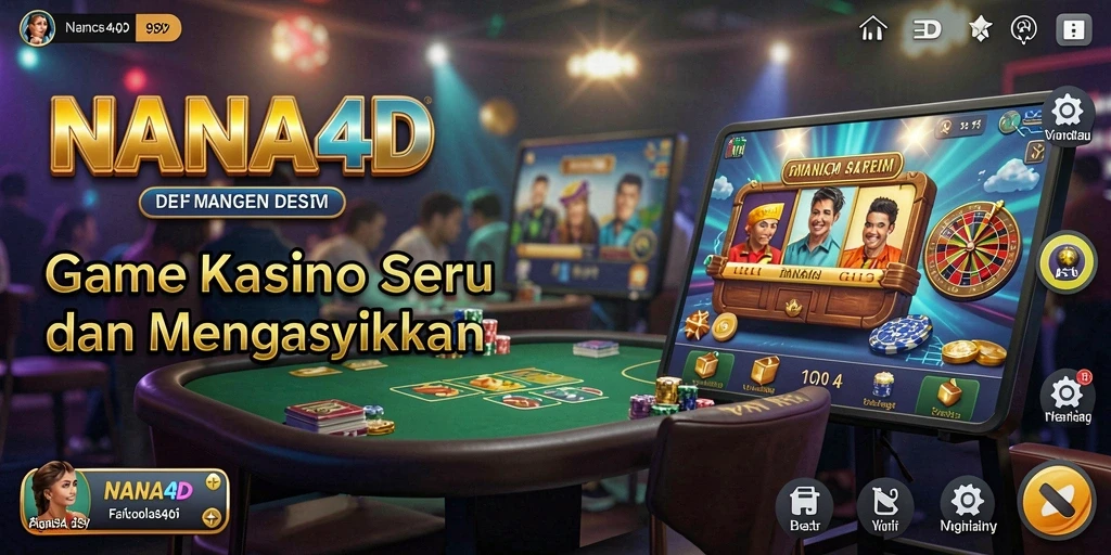 Tampilan gameplay NANA4D yang memukau dan mengasyikkan.