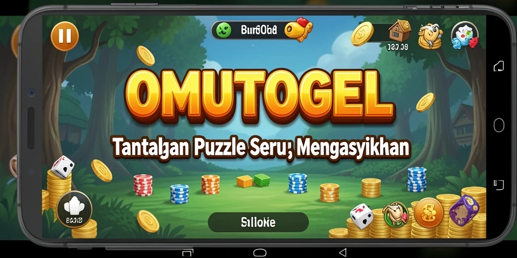 Tampilan gameplay menantang dan seru dari OMUTOGEL.