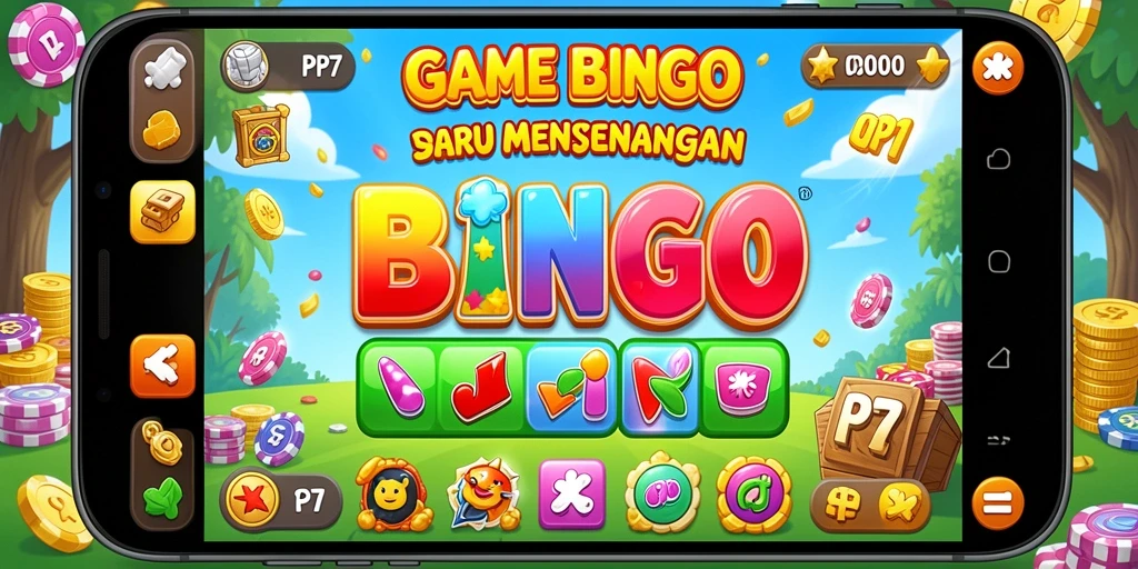 Tampilan gameplay utama PP7 dengan suasana Bingo yang seru.