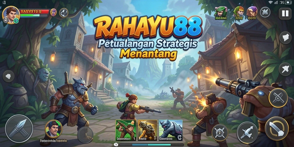 Tampilan gameplay RAHAYU88 yang mendebarkan dan strategis.