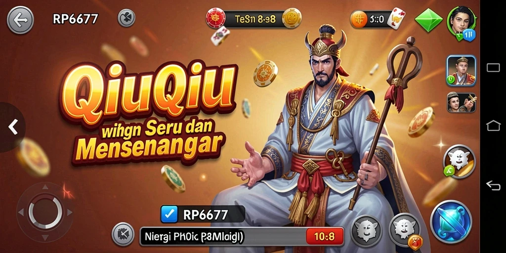 Screenshot gameplay seru QiuQiu di RP6677.